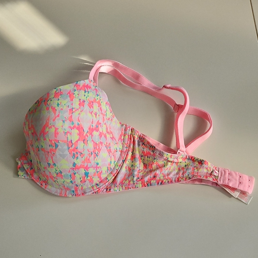 Colorful Patterned Bra - image 3